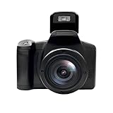 Bcowtte – Cámara de fotografía profesional con cámara réflex digital portátil, 16 x zoom digital 16 MP HD salida selfie cámara