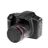 Cámara Digital, cámara HD SLR Interfaz AV con Zoom de 16X Cámaras Digitales con Pantalla TFT-LCD de 3 Pulgadas, cámara réflex de telefoto HD