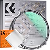 K&F Concept Nano-K Filtro de Protección UV de Vidrio Óptico con Revestimiento Nano para Objetivo 49mm(Incluye Un Paño de Limpieza)